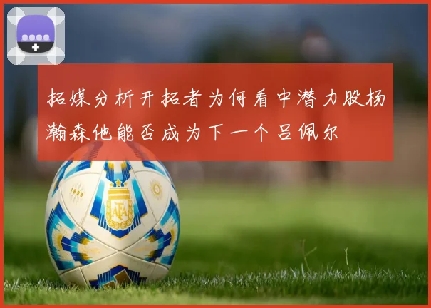 拓媒分析开拓者为何看中潜力股杨瀚森他能否成为下一个吕佩尔